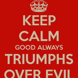 Overcoming evil with Good